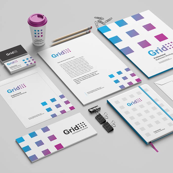 custom business stationery design 45