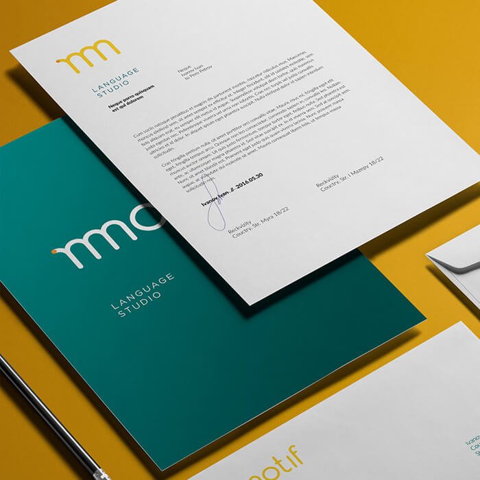 custom business stationery design 49