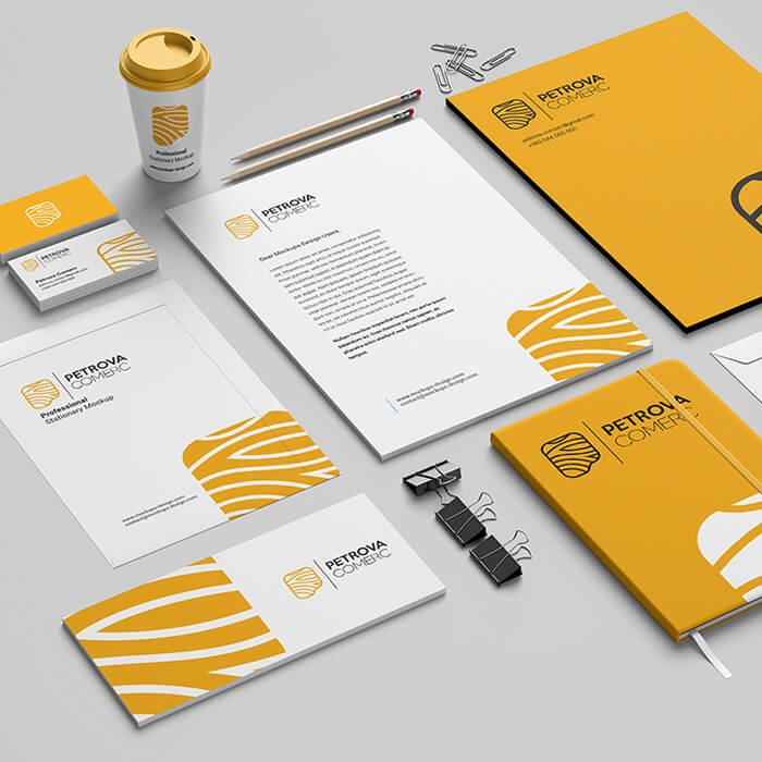 custom business stationery design 50